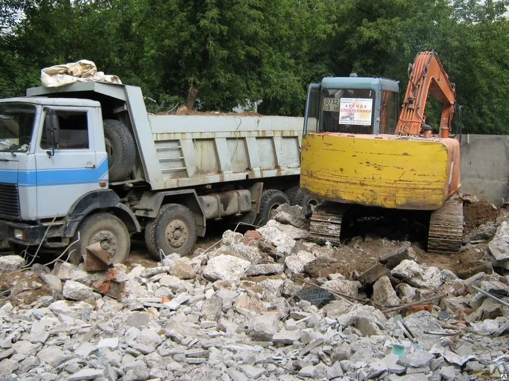 Вывоз бетонного боя и утилизация в Перми в октябре
