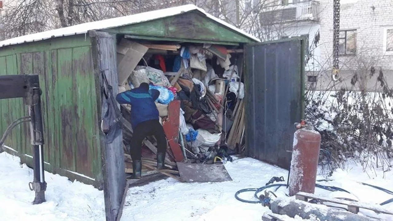 Вывоз мусора из гаража с гарантией чистоты в Перми в октябре